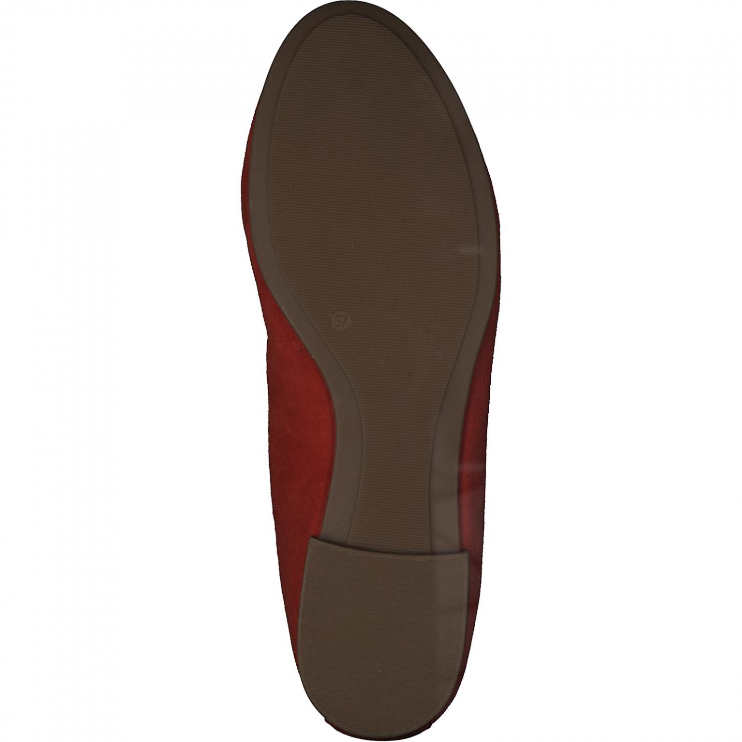 Tamaris Webshop | Tamaris Balerina Melegbéléses 1 1 22117 24 572 Tamaris bőr női cipő 1 22117 24 001 fekete | Női cipő