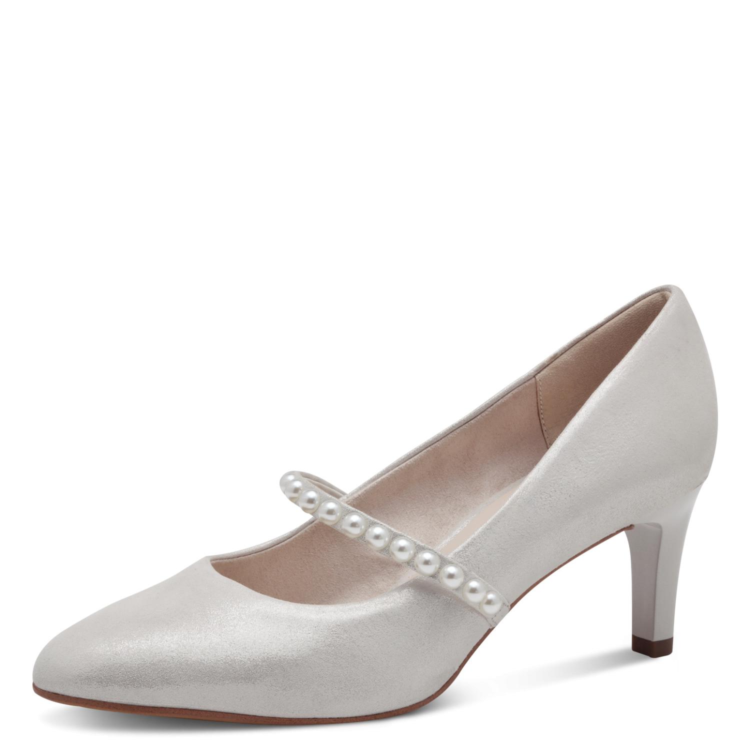 Tamaris pumps dames stilettohak, metallic, 38 EU Tamaris pumps dames stilettohak, metallic, 38 EU