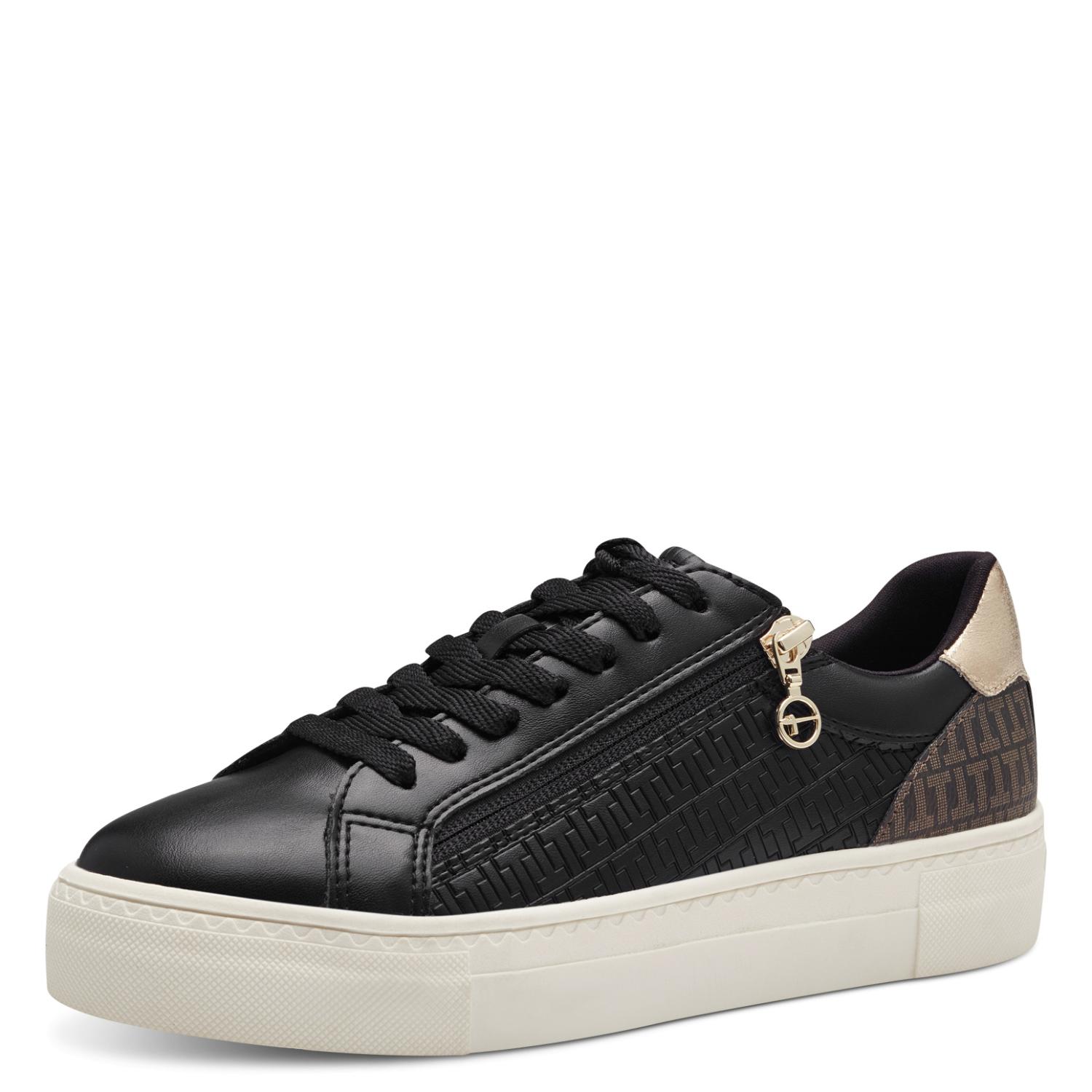 Tamaris women's everyday sneaker - black