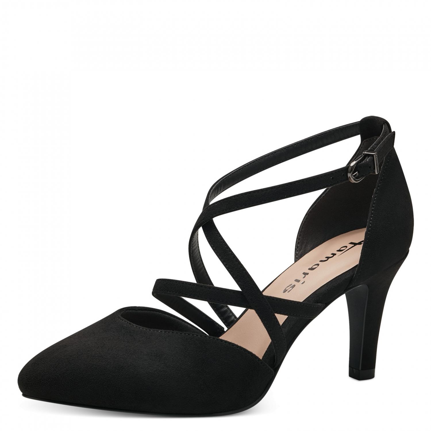 Scarpe Décolleté Tamaris Donna - Modello 1-1-24440-41 In Pelle Con Tacco Piatto - Foto 2