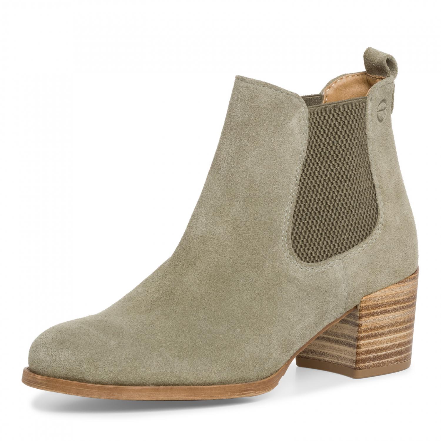 Tamaris Damen-Stiefelette – Mit TOUCH-IT-Technologie, Aus Leder/Synthetik, Reißverschluss
