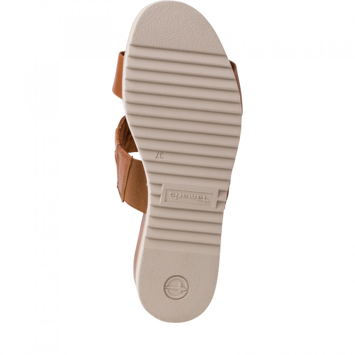 Tamaris Mule Femme Élégante Cuir 1-27238-42 – Talon 6 Cm, Technologie TOUCH-IT, Embout Carré Moderne