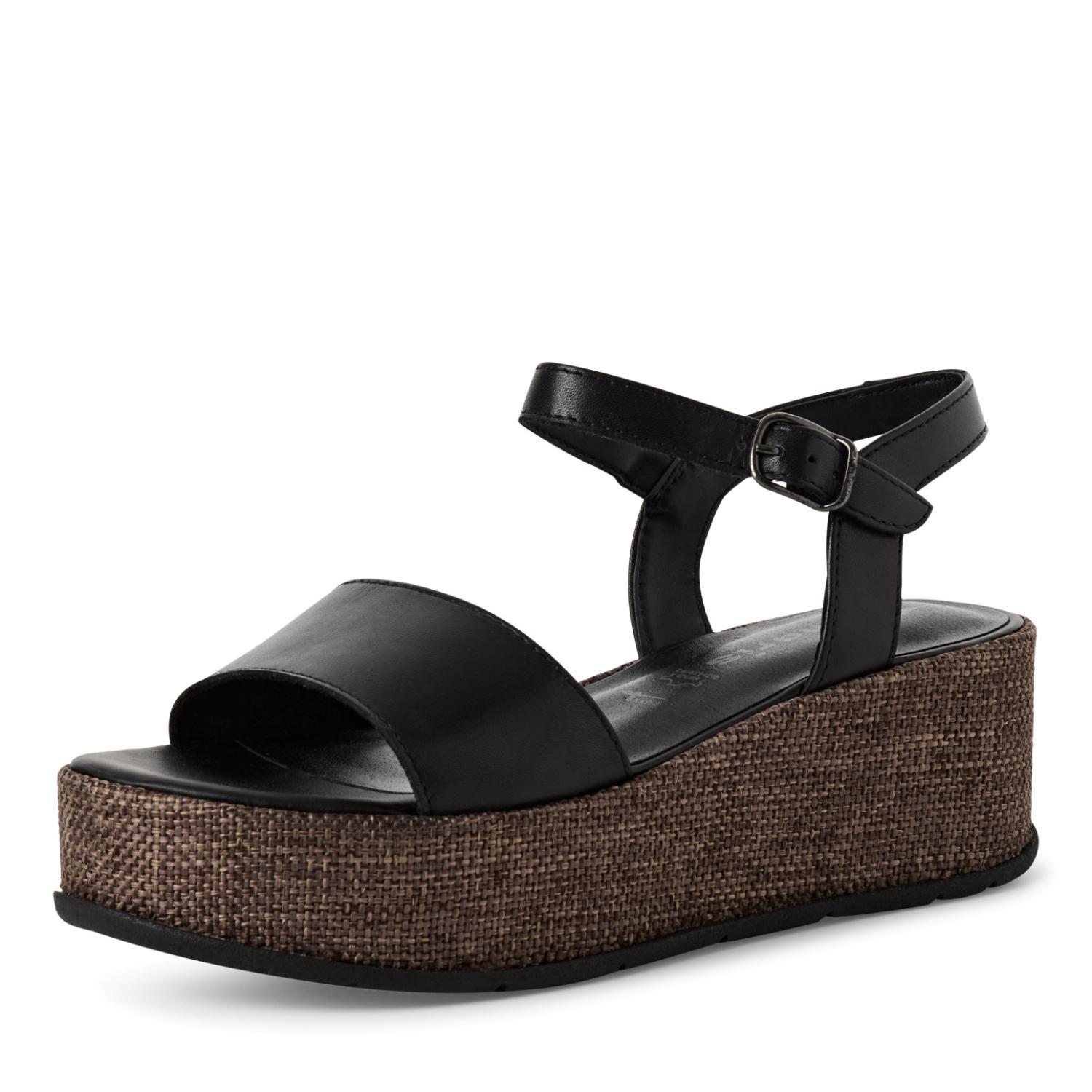 Tamaris Donna 1-28324-42, Sandali con Tacco, Nero, 36 EU