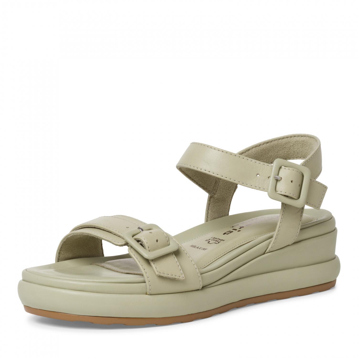 Tamaris Donna 1-28218-42, Sandali con Zeppa, Avorio, 40 EU : Tamaris
