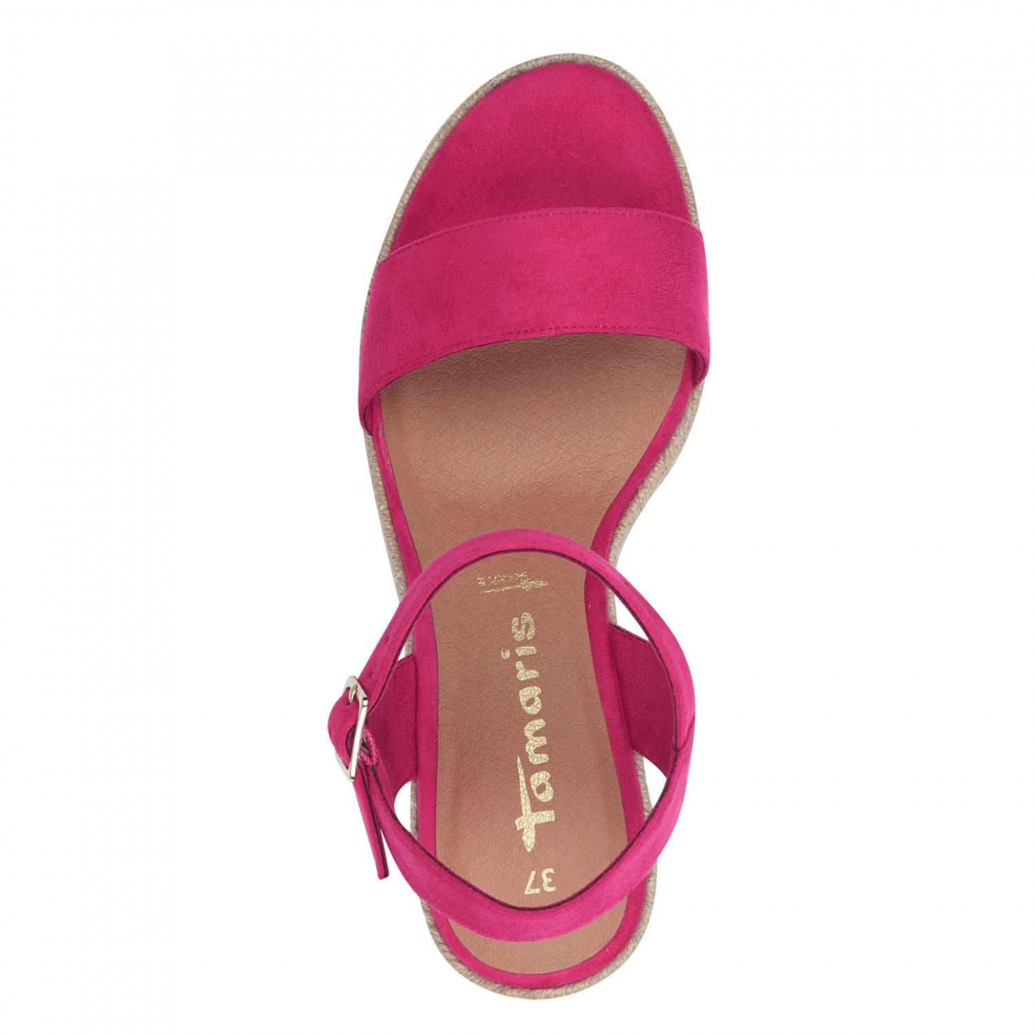 Tamaris on sale pink sandals