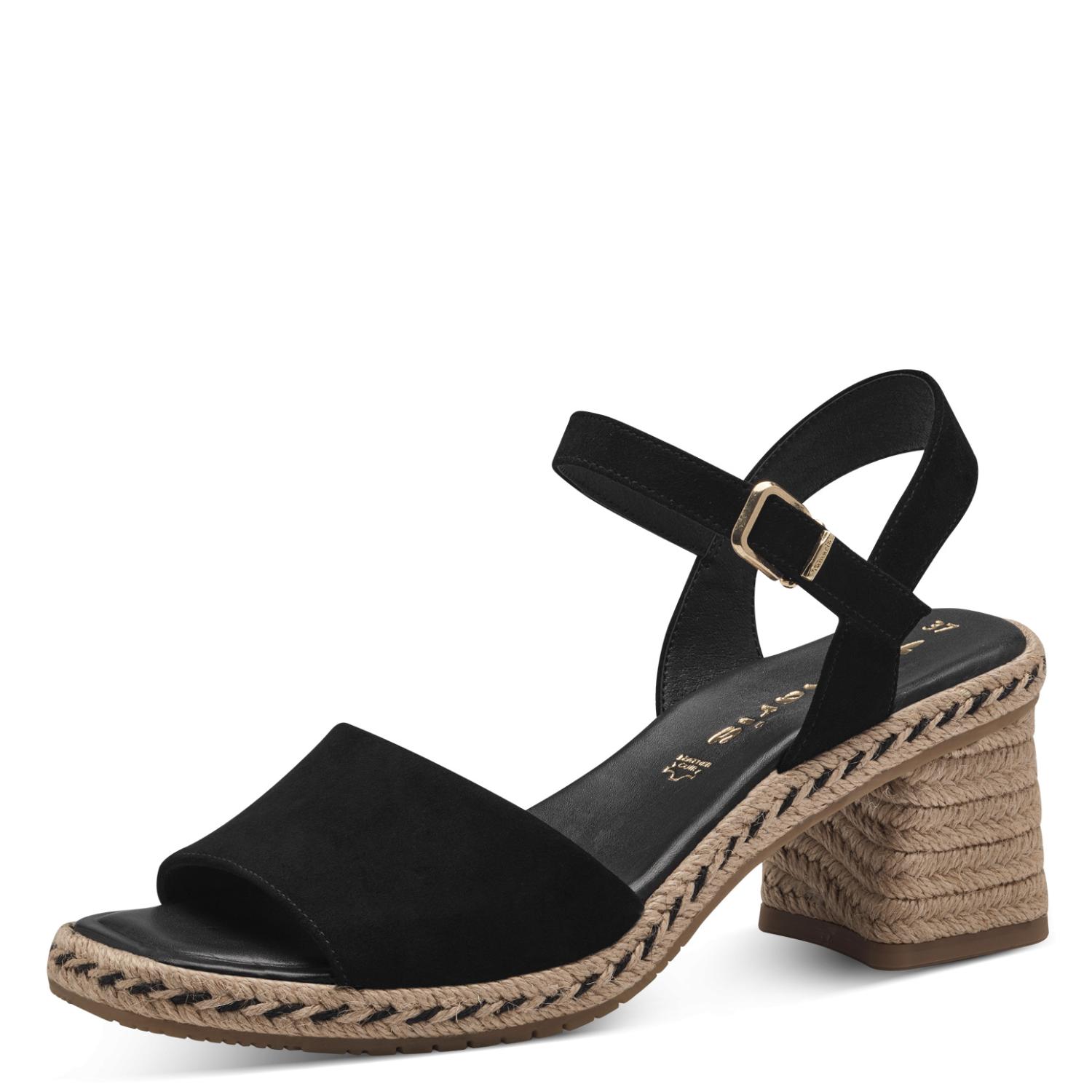 Tamaris Damen Sandale Mit Absatz 1-1-28354-28 | Bequem & Modisch Für Den Sommer