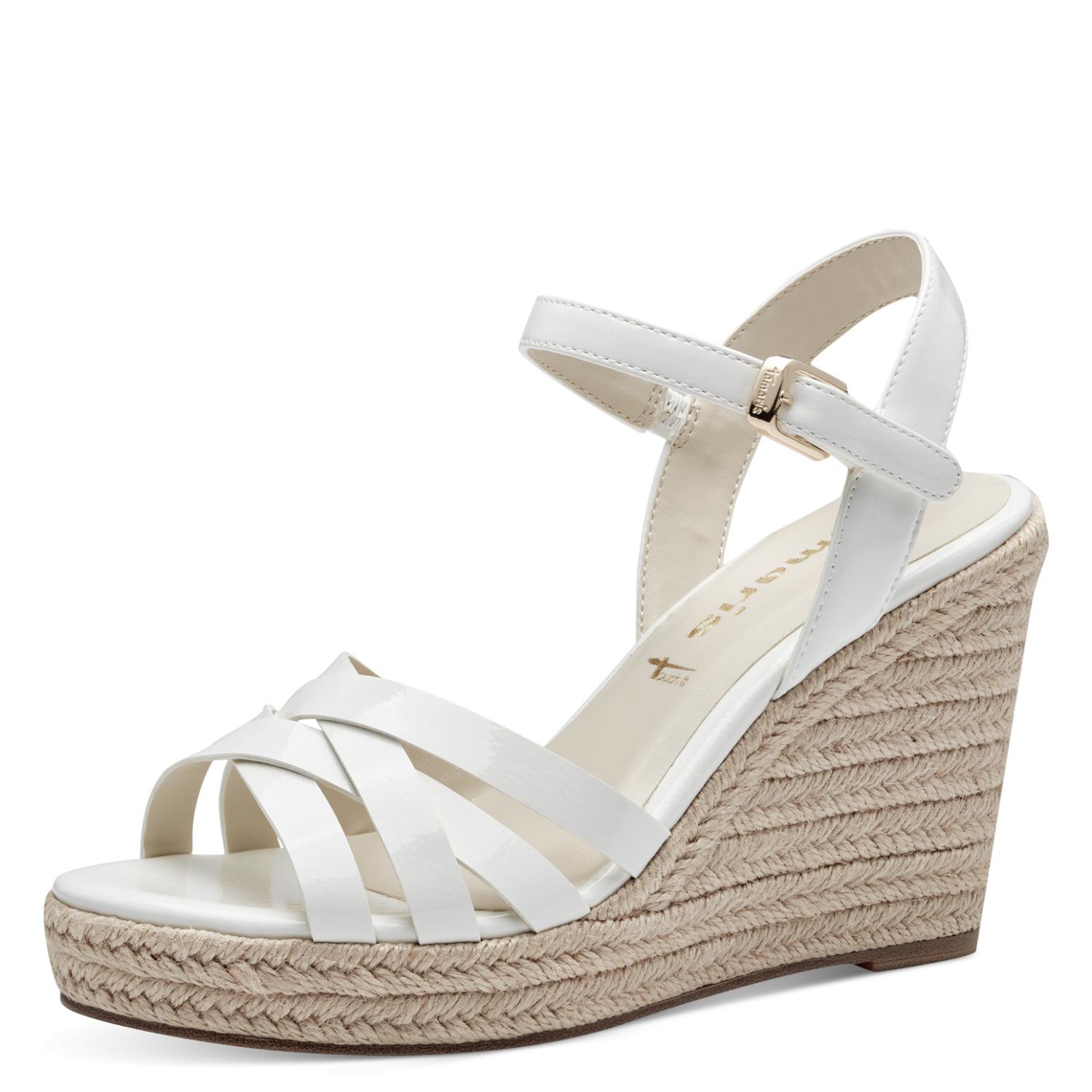 Salomé sandalen met lage hak zwart Tamaris | La Redoute